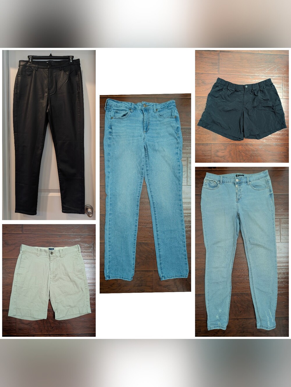 Women's Jeans & Shorts, Size 6 & 8